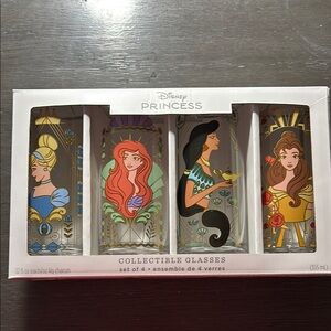 Hallmark Disney Princess Glass Set
